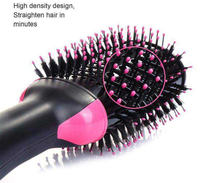 Brosse Soufflante Chauffante Portable 110V-240V la Plus Vendue – Sèche-Cheveux, Coiffeur et Volumateur en un Seul Coup