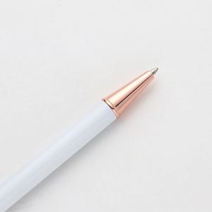 Sy52 Snowglobe Logo High Quality Metal Beadable Sublimation Ballpoint <b>Pen</b> Diy Beads - Product Image 3