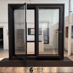 Sistema de <span class=keywords><strong>Ventanas</strong></span> Corredizas de Aleación de Aluminio Moderno Greatmen GM-TLC, Aislamiento Térmico, Vidrio Low-E con Certificación Energy Star, Acero Inoxidable - Product Image 3