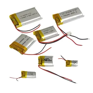 Best Selling Small Lipo Battery 602540 3.7V 600mah Lipo Battery Recharge Li Polymer Battery