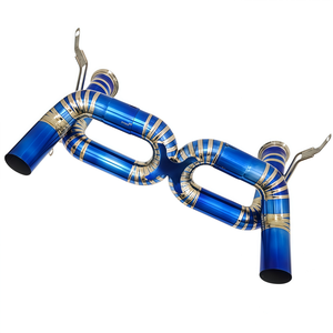 Sistema de Escape Catback de Titanio OEM para Lamborghini Huracán LP580 LP610 5.2L 2014-2023, Tubo de Escape de Carreras, Perfectamente Instalado - Product Image 6