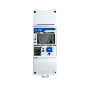 ลดราคาพิเศษ <span class=keywords><strong>Chint</strong></span> <span class=keywords><strong>DTSU666</strong></span>-<span class=keywords><strong>H</strong></span> MOQ 1 ชิ้น มิเตอร์ไฟฟ้าสามเฟสขนาดเล็ก 220V ความแม่นยำ 1.0  หน้าจอแสดงผลดิจิตอลอัจฉริยะ - Product Image 1