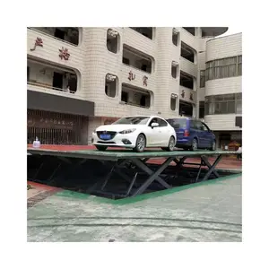 Plate-forme rotative de voiture affichage à 360 degrés scène hydraulique rotative garage voiture plateau tournant scène de levage rotative
