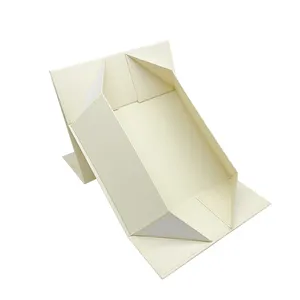 Vendita calda magnete di carta pieghevole scatole pacchetto rosa con coperchio in Pvc