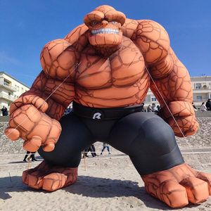 Modelo de Personaje Inflable Gigante Personalizado para Exteriores, Modelo de <span class=keywords><strong>Hombre</strong></span> Musculoso Inflable, Modelo de Personaje de Película para Eventos - Product Image 1