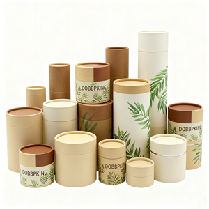 Cao Cấp Phân Hủy Sinh Học Kraft Ống Giấy Cho Áo Sơ Mi Quần Áo Bao Bì Sang Trọng Mỹ Phẩm Hương Nến Hộp Quà Tặng - Product Image 2