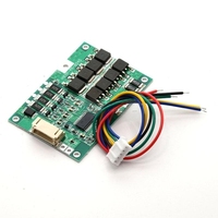 12.8V 4S 32650 LiFePO4 BMS Protection Board 20A Current Limiter Built-in Balance Circuit For 3.2V LFP / 3.7V Li-ion Battery Pack