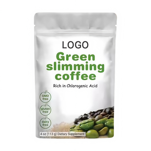 Venta caliente Slim Green Coffee Bean Extract Powder Suplemento de pérdida de peso natural para adultos No para mujeres embarazadas - Product Image 6