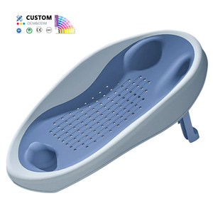Baignoire pliable ergonomique pour bébé, filet de bain pour <span class=keywords><strong>nouveau</strong></span>-<span class=keywords><strong>né</strong></span>, lit de douche pliable pour nourrisson, prix usine OEM en gros - Product Image 1