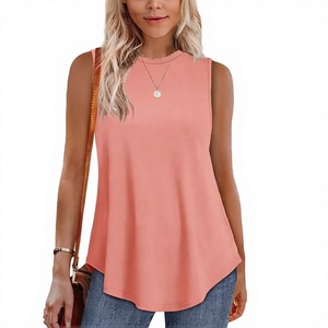 Débardeur court tricoté décontracté pour femme, respirant, séchage rapide, écologique, uni, dos nu, style plage, été, Bangladesh - Product Image 1