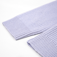 AiNear Vente en gros de logo personnalisé Design Oem & Odm Pull à manches longues col roulé fermeture éclair violet pour hommes pull en laine tricoté