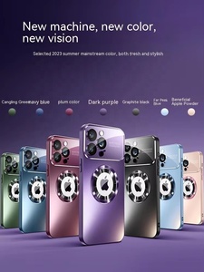 2025 Sang Trọng Mỏng iPhone 17 16 15 Pro Max Từ PC Trường Hợp Với Sạc Không Dây Không Thấm Nước Chống Sốc Được Xây Dựng-Trong Máy Ảnh Ống Kính Prot - Product Image 5