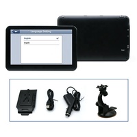 Navigateur Gps Portable multi-langues 7 pouces Win Ce 6.0 800*480 Ram 128/256 mo intégré 4/8 go Flash Navigation Gps