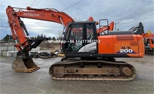 Excavadora Usada Hitachi ZX200-5 de 12t en Venta, Excavadora Hitachi Zaxis120 Ex120 Japonesa a Bajo Precio - Product Image 4
