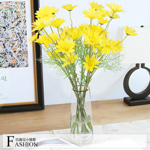 Ramo de Flores Artificiales de Margarita de 30cm-100cm, Flor de Seda para Decoración de Bodas y Hogar - Product Image 3
