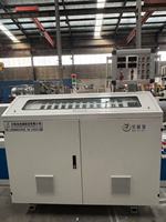 Nouvelle extrudeuse bivis à rotation inverse de toutes sortes avec boîte de vitesses à commande PLC, rapport 34:1 L/D, pompe de production de tuyaux PVC, longue durée de vie