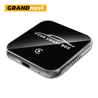 Grandnavi Android AI BOX 4G 64G Modèle Portable AI64 CarPlay Filaire Android Auto YouTube Netflix pour OEM