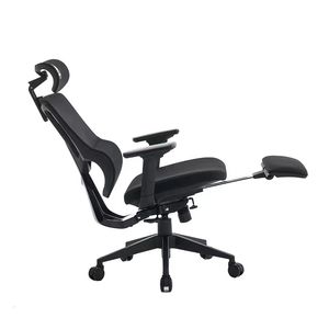 Silla de Oficina Ergonómica Ejecutiva Moderna de Zhejiang, Respaldo Alto de Malla, Soporte Lumbar, Altura Ajustable y Giratoria - Product Image 5