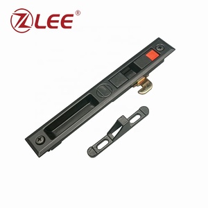 Cerradura de ventana corredera de aluminio moderna para entrada de edificio de baño accesorio de cerradura de puerta elegante de vidrio de aleación de aluminio duradero para - Product Image 1