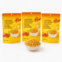 Graines de tournesol saveur crabe, croustillantes, en mini-sachet, conditionnées sous azote, vente en gros, fournisseur OEM, exportation directe usine