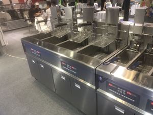 <span class=keywords><strong>Frymaster</strong></span> Friteuses à haut rendement <span class=keywords><strong>Friteuse</strong></span> électrique 3 Vat 4 Vat à levage automatique avec système de filtrage - Product Image 2