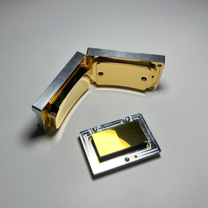 عاكس ضوئي أسطواني ذهبي عالي الانعكاس بمسار ضوئي 9.8 متر، عاكس ثنائي الاتجاه للأجهزة البصرية، أبيض اللون - Product Image 5