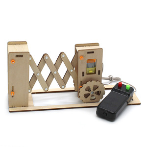 Kit de Control Remoto para Modelo de Puerta Expandible Eléctrica de Madera, Juguete Educativo STEM para Niños de 7 a 9 Años - Product Image 4