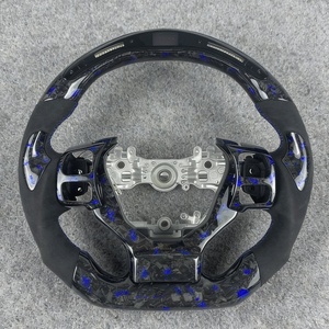 Volante Deportivo de Fibra de Carbono Forjado en Oferta para <span class=keywords><strong>Lexus</strong></span> IS350 GS350 GS300 IS250 IS ES RX NX LS UX <span class=keywords><strong>LC</strong></span> GS GX LX Serie <span class=keywords><strong>LC</strong></span> - Product Image 4