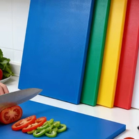 Accessoires de cuisine Planche à découper durable en PE Antidérapante pour la préparation des aliments en cuisine Facile à nettoyer Surface résistante aux odeurs