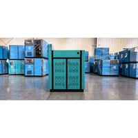 Compresseur d'air à vis à double étage à moteur à aimant permanent 132KW 160KW 185KW 200KW, économie d'énergie, VSD, faible bruit, série PMA-II