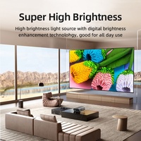 Proyector Inteligente 4K CAIWEI en Oferta, Sistema Operativo Android 11, Sonido HIFI ESTÉREO, Lámpara LED/LCD Portátil, 1850ANSI Lúmenes