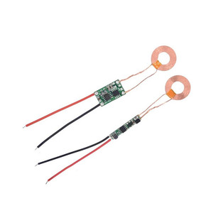 Taidacent Diy 20 Mét Cuộn Dây Không Dây Cao Hiện Tại 12V TX 5V 500mA Charge Receiver Pin Ngân Hàng Điện Sạc Mô-đun Bảng Mạch - Product Image 3