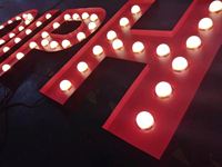 Lettres de chapiteau d'amour personnalisées lumière LED 4 pieds mariage décoratif grand chapiteau lettre lumières