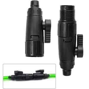 수족관 어항 12/16mm 더블 탭 퀵 파이프 조인트 릴리스 커넥터 호스 파이프 밸브 수족관 필터 - Product Image 3