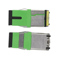 Adaptateur de fibre optique de coupleur optique de réseau SC à SC d'obturateur automatique amovible d'alimentation d'usine pour 4G