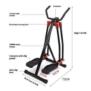 Equipo de Fitness para el Hogar - Mini Elíptica <span class=keywords><strong>Air</strong></span> Walker - Entrenador de Pasos Oscilantes - Nuevo Tipo de Equipo de Fitness - Gimnasio en Casa para Pérdida de Peso - Product Image 6