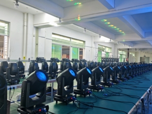DJSTAR 295W Shake Light Double Super Prisms Rainbow Effect DMX512 Control Sound-Activated Carton for Clubs/Weddings/DJ - Product Image 5