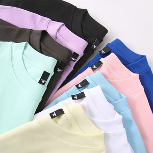 Camisetas MT2540 de Alta Resistencia, 280 GSM, Transpirables, que Absorben la Humedad, de Color Sólido, Lisas, para Hombre - Product Image 2