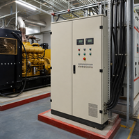 Armoire ATS d'alimentation de secours pour hôpitaux, bâtiments, centres de données, générateurs et systèmes de transfert automatique 380V 400V 415V