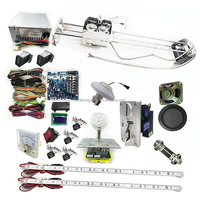 Jouet bonbons portique pièces de jeu bricolage grue griffe Machine Kit accessoires d'arcade en anglais pour Game Center