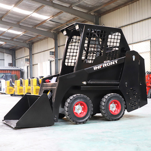 Miễn phí vận chuyển 1ton 1000kg trước mặt Trung Quốc skidsteer Dingo đứng trên file đính kèm <span class=keywords><strong>mini</strong></span> Crawler Skid chỉ đạo Bộ nạp với theo dõi - Product Image 5