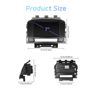 วิทยุติดรถยนต์ Podofo ระบบแอนดรอยด์ 4+64G หน้าจอ 7 นิ้ว รองรับ Wireless CarPlay และ Android Auto สำหรับรถยนต์ Buick Excelle ปี 2010-2014/Opel Astra J ปี 2011-2012 พร้อมระบบ IPS/DSP/WIFI - Product Image 5