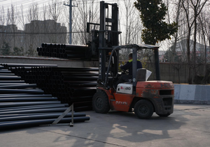 HDPE siyah su borusu DN20mm-1600mm deniz suyu arıtma boru hattı sulama borusu - Product Image 2