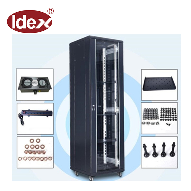 Idex 32u/42u/47u Glass Door Server Cabinets Network Rack