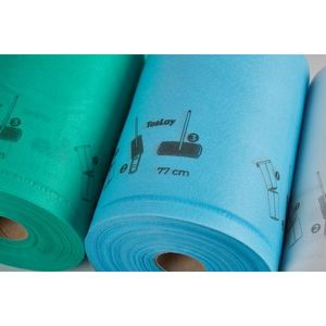 Maniche per mop antipolvere 102 cm, pretagliate, superficie bianca per stampa, senza lattice, per la manutenzione dei pavimenti di uffici ed edifici - Product Image 3