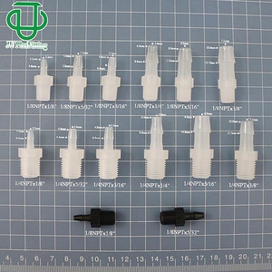 ข้อต่อท่อเกลียวแบบตรงสำหรับข้อต่อเกลียว G1/8 G1/4 G3/8 G1/2 NPT แบบเกลียวต่อท่อ4.5แบบแรงดันต่ำ - Product Image 4