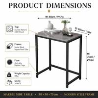Table basse moderne de luxe avec structure en fer, plateau en bois mobile, options personnalisables, pour la maison