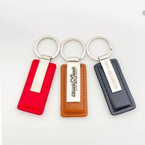 Porte-clés en cuir personnalisé de haute qualité, gravable, avec logo de voiture en sérigraphie PU, corde tressée au laser, motif losange, pour hôtel - Product Image 4
