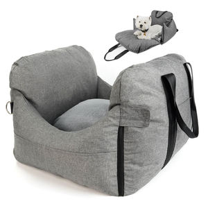 Relaxlines Sport-Style Pet Kennel Comfortable <b>Portable</b> Dog <b>Bed</b> Car Seat Carrier Made of Cotton Oxford Polyester Animal Pattern - Product Image 3