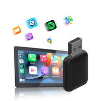 Caja Inteligente Inalámbrica Portátil con Carplay y Android Auto, Puerto USB Tipo-C, Garantía de 1 Año, Fabricación OEM/ODM